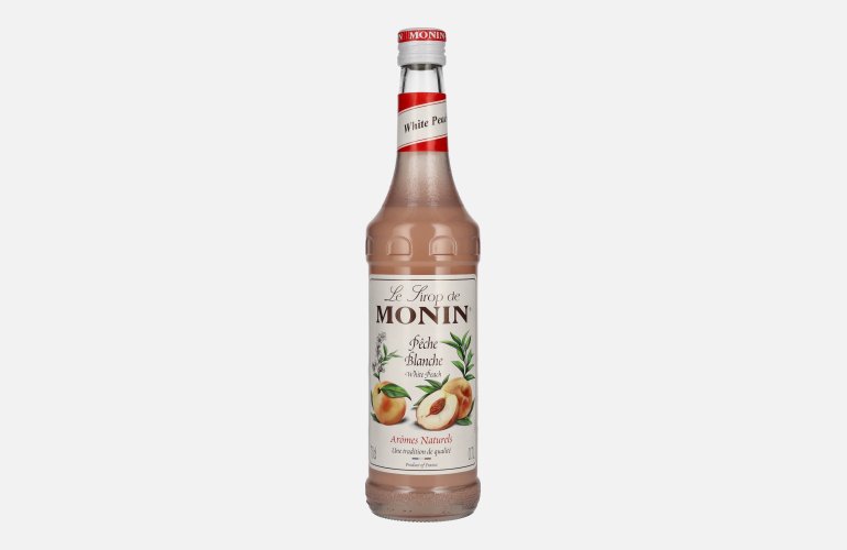 Le Sirop de Monin PECHE BLANCHE 0,7l