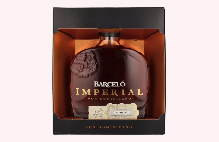 Barceló Imperial Ron Dominicano 38% Vol. 0,7l in geschenkverpakking