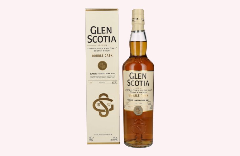 Glen Scotia DOUBLE CASK Single Malt Scotch Whisky 46% Vol. 0,7l in geschenkverpakking