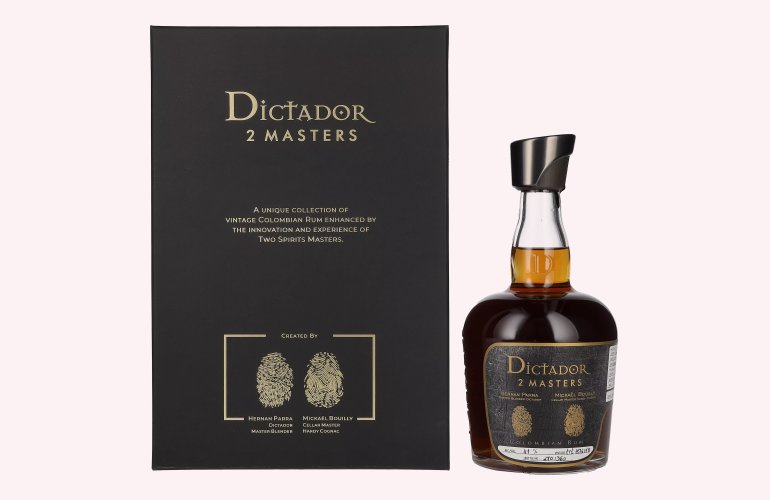 Dictador 2 MASTERS 1978 39 Years Old Hardy Finish 41% Vol. 0,7l en boîte cadeau