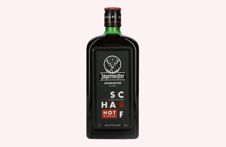 Jägermeister SCHARF SPICED Hot Ginger Kräuterlikör 33% Vol. 0,7l