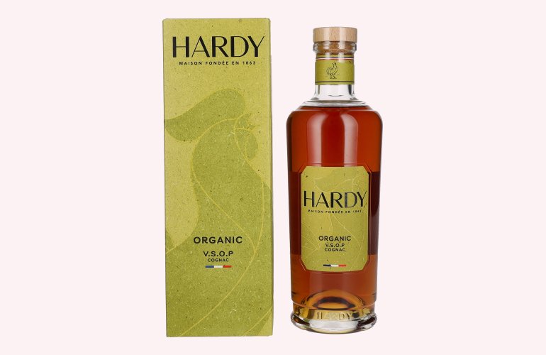 Hardy V.S.O.P Cognac ORGANIC 40% Vol. 0,7l en boîte cadeau