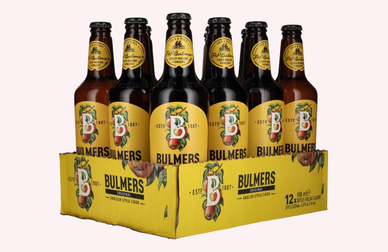 Bulmers Original English Style Cider 4,5% Vol. 12x0,5l