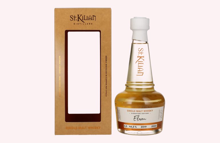 St. Kilian Signature Edition ELEVEN Single Malt Whisky 46,2% Vol. 0,5l en boîte cadeau