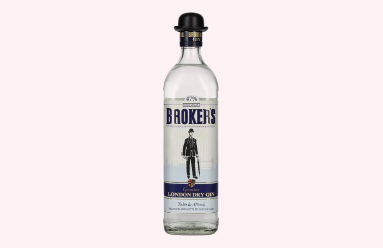 Broker's Premium London Dry Gin 47% Vol. 0,7l