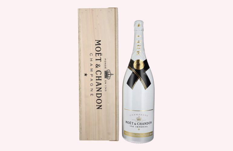 Moët & Chandon Champagne ICE IMPÉRIAL Demi-Sec 12% Vol. 3l in Holzkiste