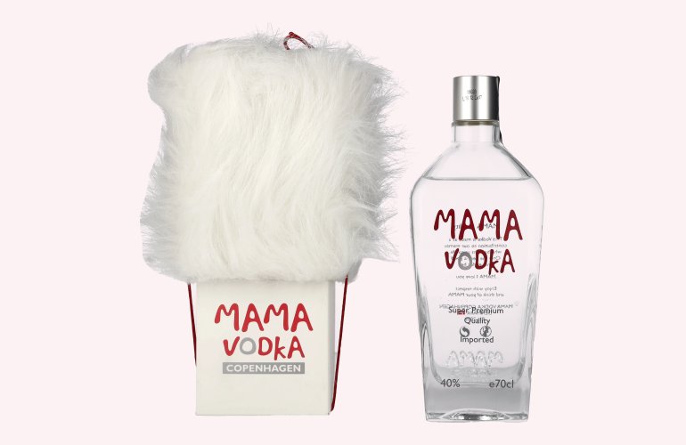 Mama Vodka 40% Vol. 0,7l en boîte cadeau