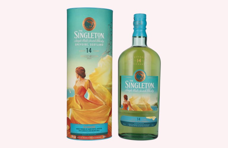 The Singleton 14 Years Old The Silken Gown Speyside Single Malt Special Release 2023 55% Vol. 0,7l en boîte cadeau