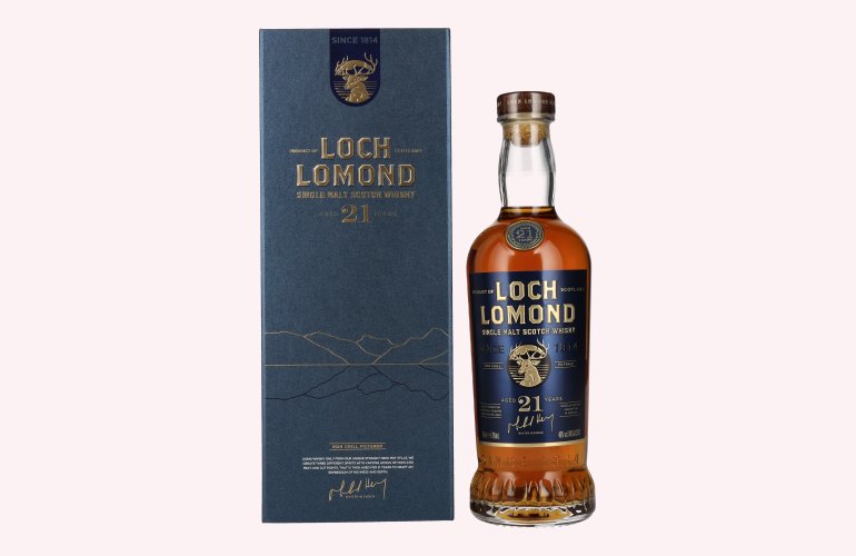 Loch Lomond 21 Years Old Single Malt 46% Vol. 0,7l in Geschenkbox