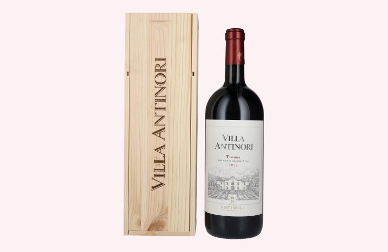 Marchesi Antinori Villa Antinori Toscana IGT 2022 13,5% Vol. 1,5l in Holzkiste