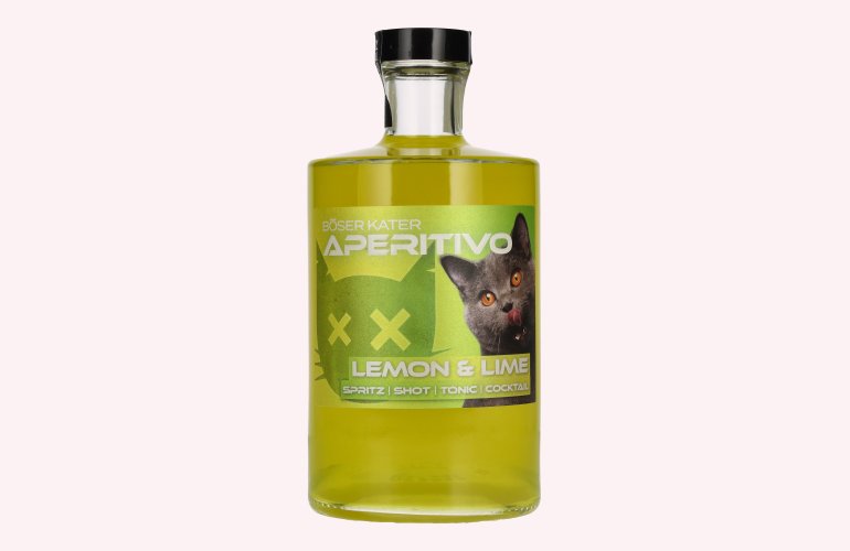 BÖSER KATER Aperitivo Lemon & Lime 15% Vol. 0,5l