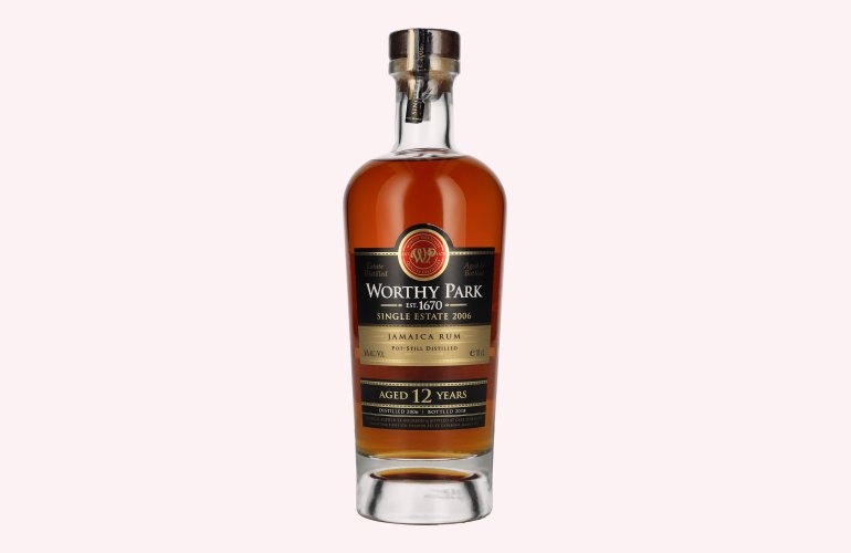 Worthy Park 12 Years Old Single Estate Jamaica Rum 2006 56% Vol. 0,7l