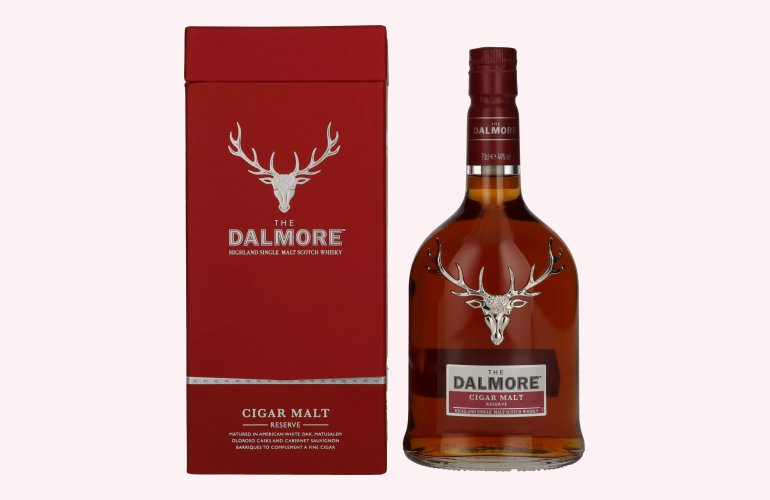 The Dalmore CIGAR MALT Reserve Highland Single Malt Scotch Whisky 44% Vol. 0,7l in geschenkverpakking