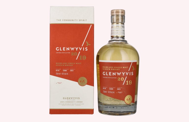 GlenWyvis Highland Single Malt Batch 01 Vintage 2019 46,5% Vol. 0,7l in Geschenkbox