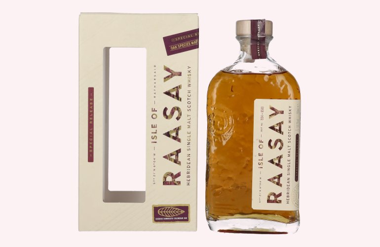 Isle of RAASAY Quercus Humboldtii Columbian Oak Single Malt 50,7% Vol. 0,7l in Geschenkbox