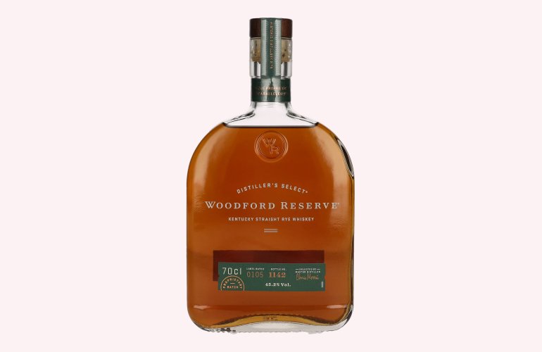 Woodford Reserve Kentucky Straight Rye Whiskey 45,2% Vol. 0,7l