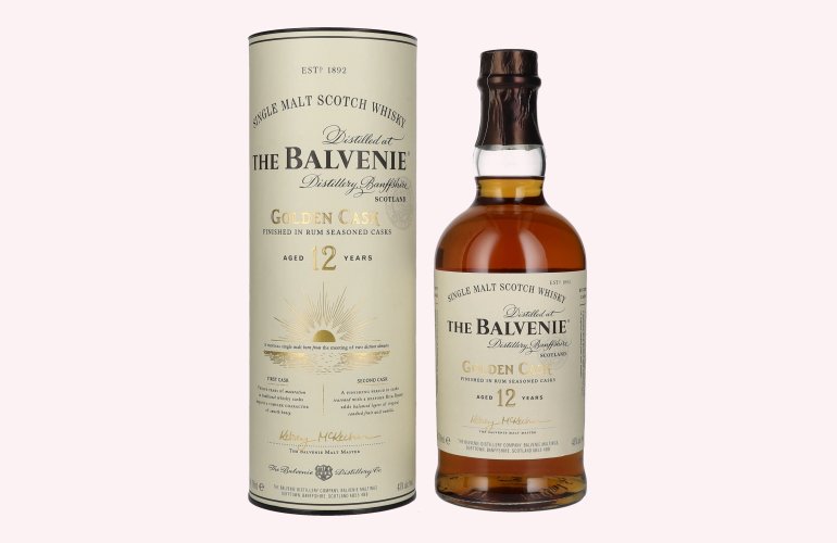 The Balvenie 12 Years Old Golden Cask 43% Vol. 0,7l en boîte cadeau