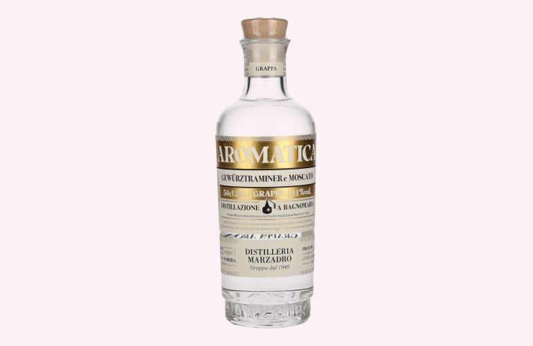 Marzadro AROMATICA Grappa 41% Vol. 0,5l