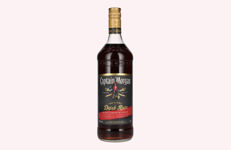 Captain Morgan DARK RUM 40% Vol. 1l