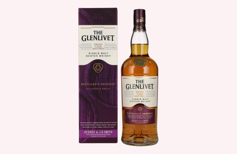 The Glenlivet DISTILLER'S RESERVE Triple Cask Matured 40% Vol. 1l in Geschenkbox