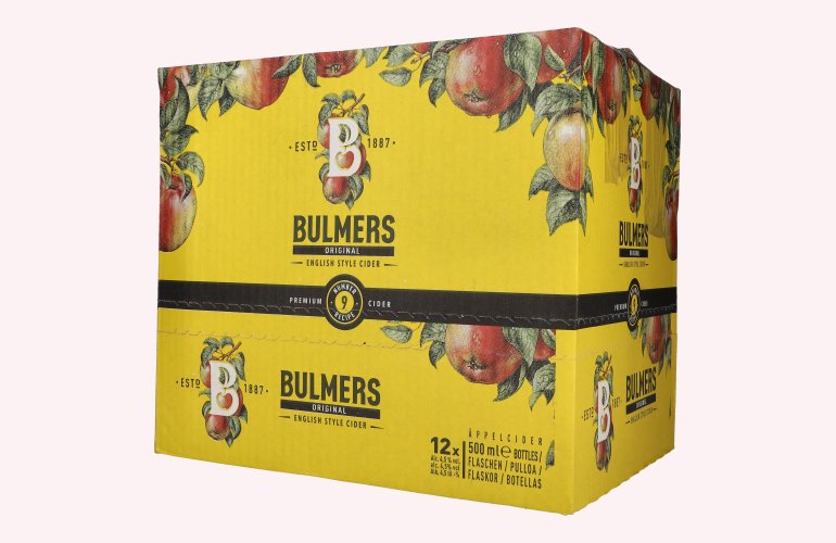 Bulmers Original English Style Cider 4,5% Vol. 12x0,5l