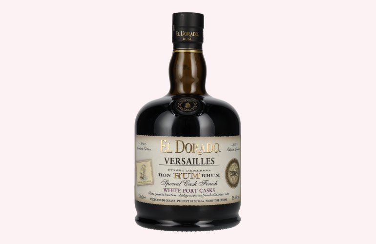 El Dorado Rum VERSAILLES Special White Port Casks 2005 55,3% Vol. 0,7l