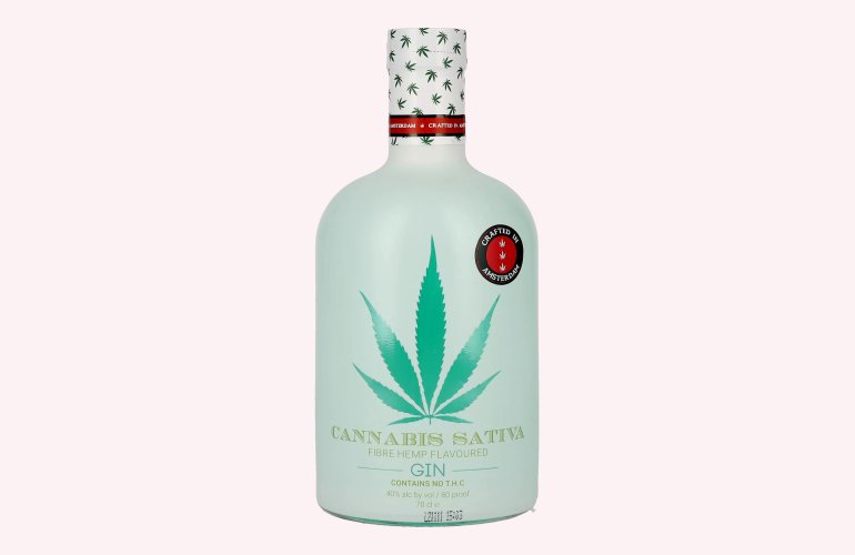 Cannabis Sativa Fibre Hemp Flavoured GIN 40% Vol. 0,7l