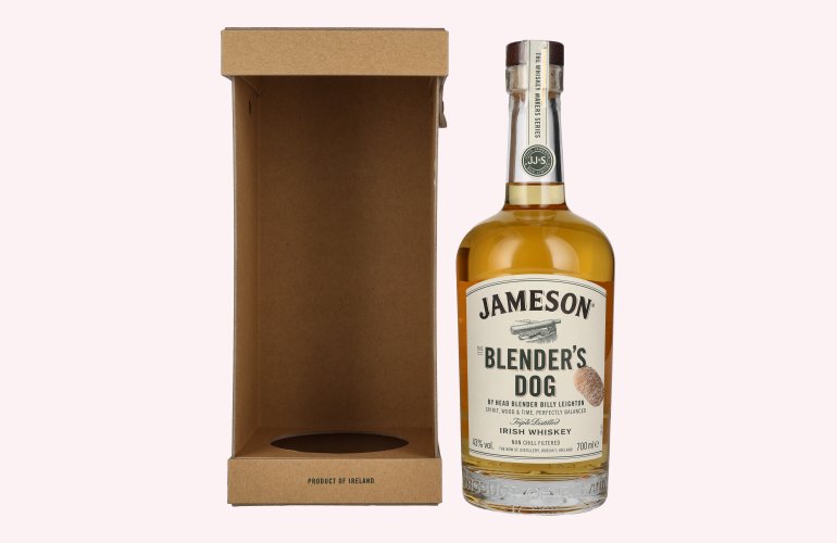 Jameson The BLENDER'S DOG Triple Distilled Irish Whiskey 43% Vol. 0,7l in Geschenkbox