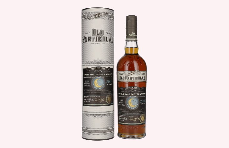 Douglas Laing OLD PARTICULAR Midnight Series Glenrothes Single Malt 2004 48,4% Vol. 0,7l en boîte cadeau