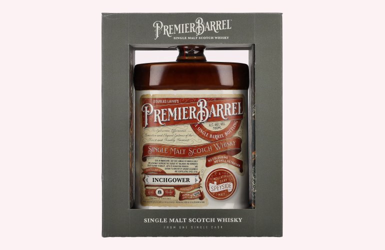 Douglas Laing PREMIER BARREL Inchgower 8 Years Old Single Malt 46% Vol. 0,7l in geschenkverpakking