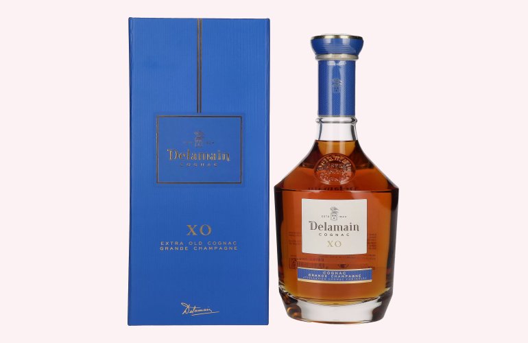 Delamain XO Grande Champagne Cognac 40% Vol. 0,7l en boîte cadeau