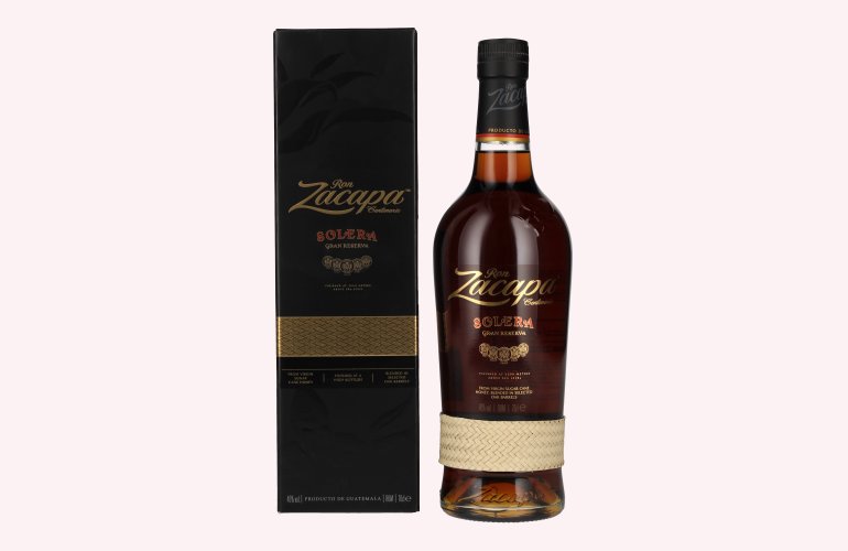 Ron Zacapa Centenario SOLERA Gran Reserva 40% Vol. 0,7l in geschenkverpakking