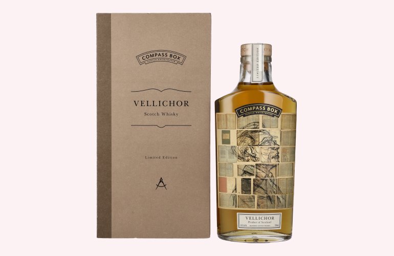 Compass Box VELLICHOR Blended Scotch Whisky 44,6% Vol. 0,7l in geschenkverpakking