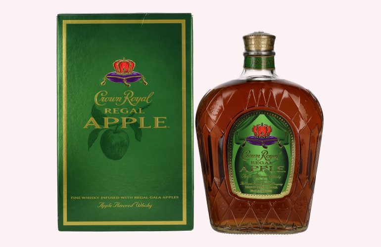 Crown Royal REGAL APPLE 35% Vol. 1l in geschenkverpakking