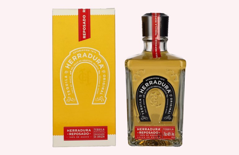 Herradura Tequila REPOSADO 100% de Agave 40% Vol. 0,7l in geschenkverpakking