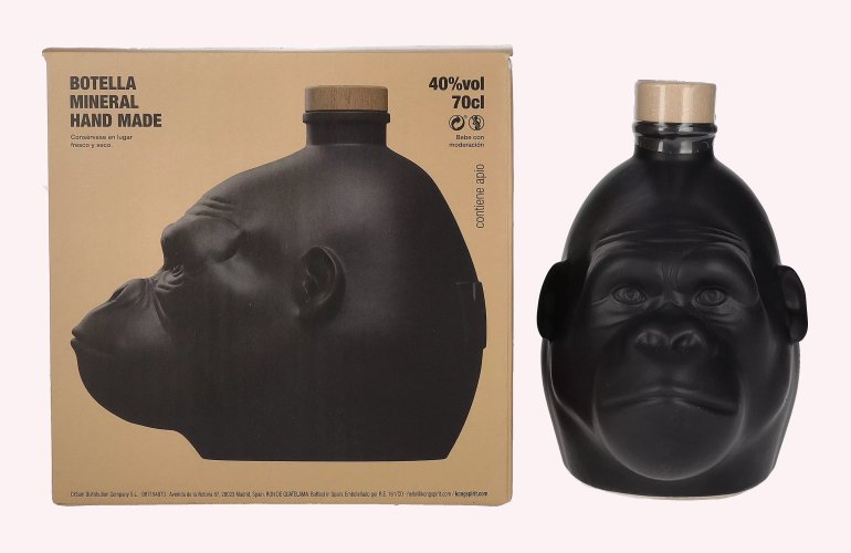 Kong Rainforest Spiced Rum Black 40% Vol. 0,7l en boîte cadeau