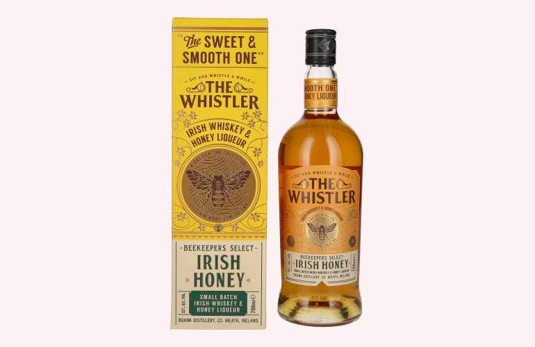 The Whistler IRISH HONEY Irish Whiskey & Honey Liqueur 33% Vol. 0,7l in geschenkverpakking