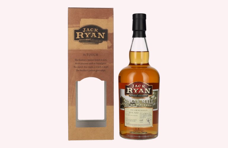 Jack Ryan 12 Years Old FINCA MUSEUM RIOJA Single Malt Irish Whiskey 58,1% Vol. 0,7l in geschenkverpakking