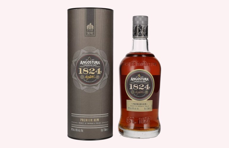 Angostura 1824 Premium Caribbean Rum 40% Vol. 0,7l en boîte cadeau