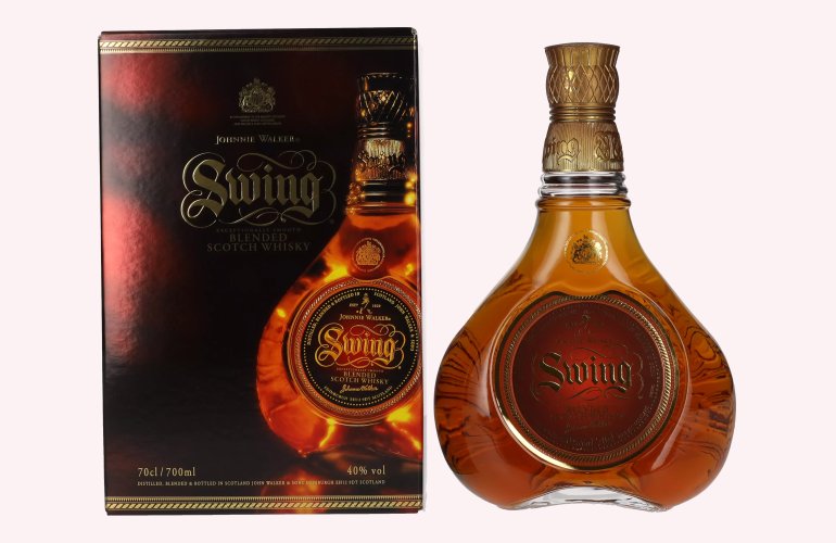 Johnnie Walker SWING Blended Scotch Whisky 40% Vol. 0,7l en boîte cadeau