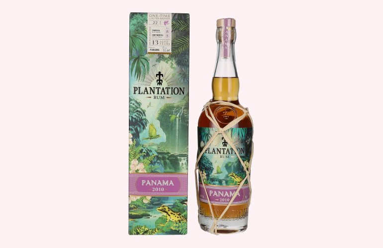 Plantation Rum PANAMA 2010 Terravera One-Time Limited Edition 51,4% Vol. 0,7l en boîte cadeau