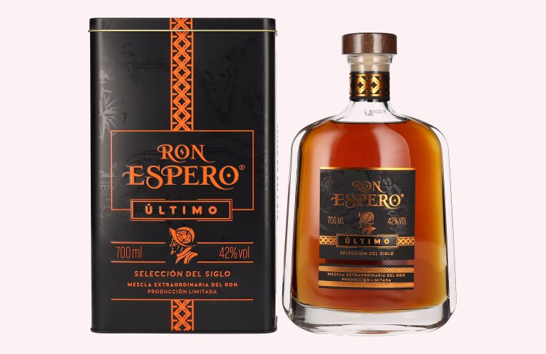 Ron Espero ÚLTIMO Selección del Siglo 42% Vol. 0,7l en boîte cadeau