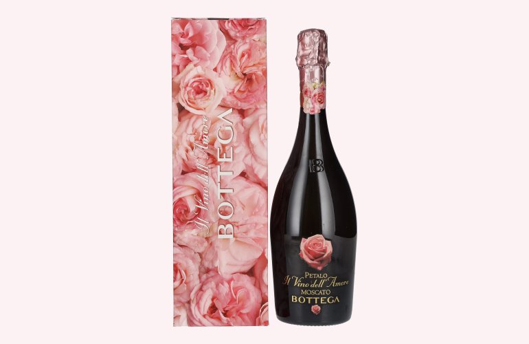 Bottega Petalo Moscato Il Vino dell' Amore 6,5% Vol. 0,75l en boîte cadeau