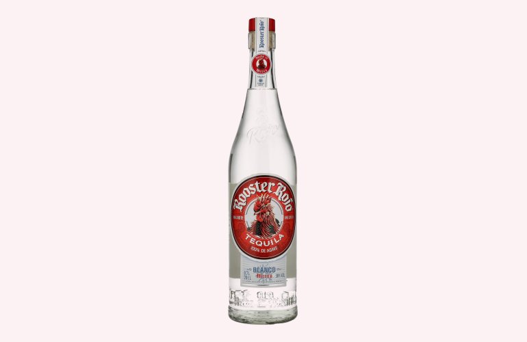 Rooster Rojo BLANCO Tequila 100% de Agave 38% Vol. 0,7l