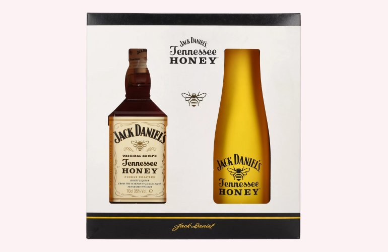 Jack Daniel's Tennessee HONEY 35% Vol. 0,7l en boîte cadeau avec Thermoskanne