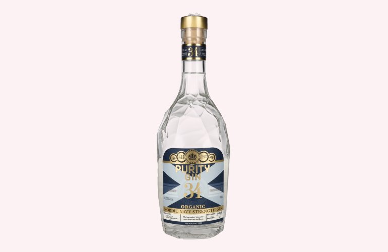 Purity 34 CRAFT NORDIC NAVY STRENGTH Organic Gin 57,1% Vol. 0,7l