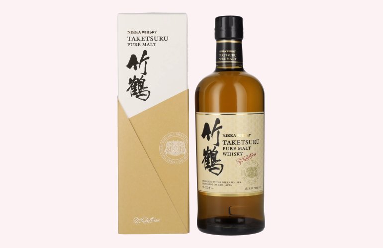 Nikka Whisky Taketsuru PURE MALT 43% Vol. 0,7l in geschenkverpakking