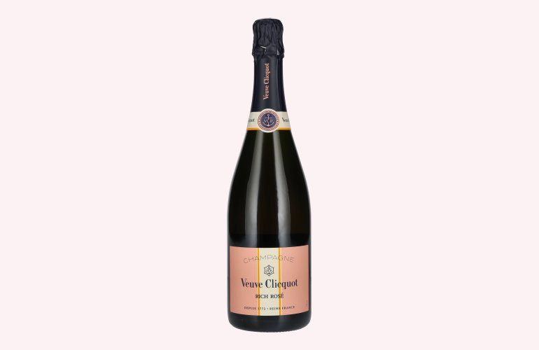 Veuve Clicquot Champagne Rich ROSÉ 12% Vol. 0,75l