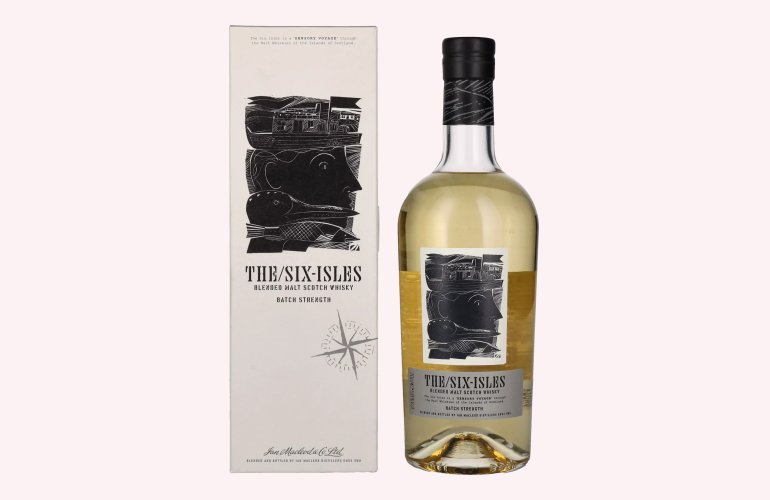 The Six Isles Blended Malt Scotch Whisky BATCH STRENGTH 58% Vol. 0,7l en boîte cadeau