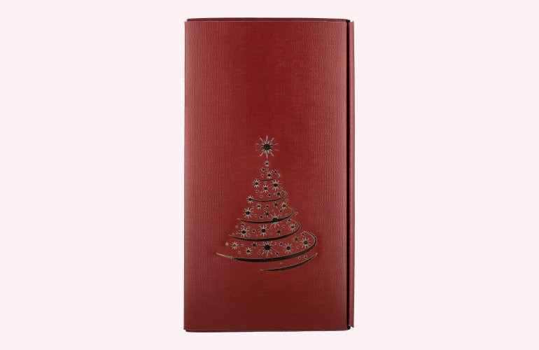 Faltschachtel Sternenbaum Bordeaux 2er 36 cm